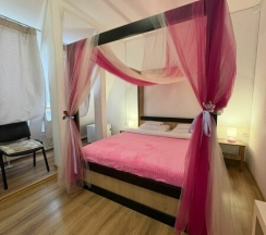 Двухместный стандарт с двуспальной кроватью и удобствами в номере в Митяевский