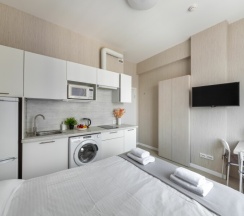 Компактная студия для 1-2 гостей в Pulkovo Apart