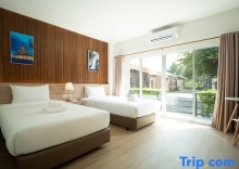 Двухместный номер Superior 2 отдельные кровати в B2 Nakhon Sawan Boutique & Budget Hotel