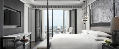 Двухместный клубный люкс Presidential двуспальная кровать в Bangkok Marriott Hotel The Surawongse