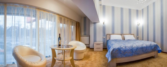 Номер люкс с 1 двуспальной кроватью в Otel elit