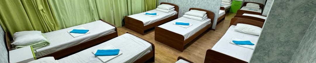 Койко-место в мужском номере на 8 человек в Альбатрос