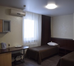 Номер стандарт с 2 односпальными кроватями (с завтраком) в Баваренок