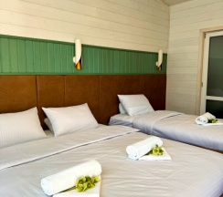 Трёхместный номер Standard с красивым видом из окна в Manresa family resort