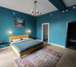 Апартаменты Superior с 3 комнатами с балконом в Апарт-отель Residence Graphite