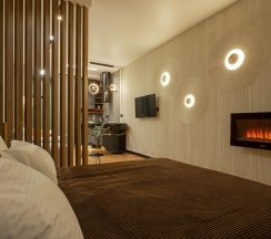 3-местные 1-комнатные апартаменты люкс г.Троицк, Прибрежная 17 в Дом у реки