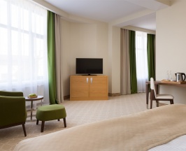 Делюкс с видом на сад в Green Resort