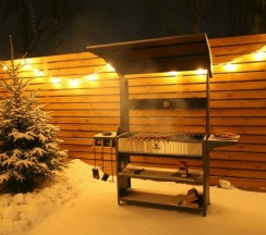 Tiny Панорама 40м² - дом повышенного комфорта: заезд с 16:30, выезд до 13:30 в Aframe Happy