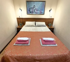 Двухместный стандарт с двуспальной кроватью с доп местом (4 этаж, окно выходит в атриум отеля) в Атриум