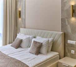 Студия Полулюкс с видом на Навагинскую в Mirror Residence