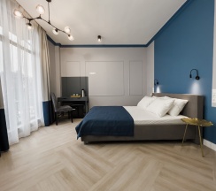 Делюкс с двуспальной кроватью в Душа