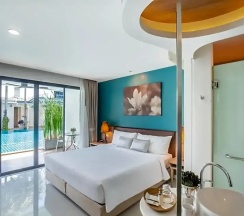 Двухместный номер Pool Access (двуспальная кровать) в The Pago Design Hotel Phuket