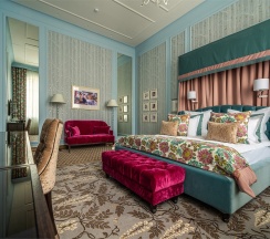 Люкс Двухкомнатный с кроватью «king-size» в Albora Boutique Hotel