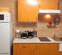 Номер студия с 1 двуспальной кроватью в На ладони