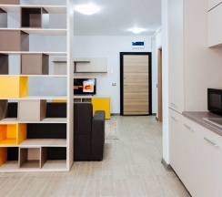 Четырёхместные семейные апартаменты с 2 комнатами в Alezzi Beach Resort