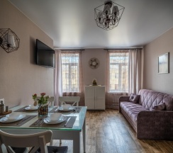 2-комнатные апартаменты стандарт Provence в Letyourflat (Лэтюфлэт) на проспекте Лиговский 25