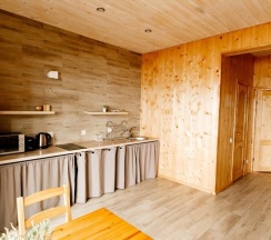 Шале баня в Северное сияние