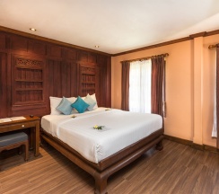 Двухместное бунгало Grand Deluxe двуспальная кровать в Курортный отель The Fair House Beach Resort & Hotel