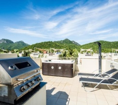 Двухместная вилла c 1 комнатой двуспальная кровать в Отель The Oriental Beach Pearl