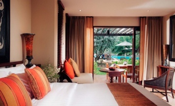 Двухместная вилла Garden двуспальная кровать в Paradox Resort Phuket