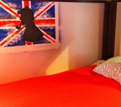 Кровать в общем номере (общая ванная комната) в Like Hostel