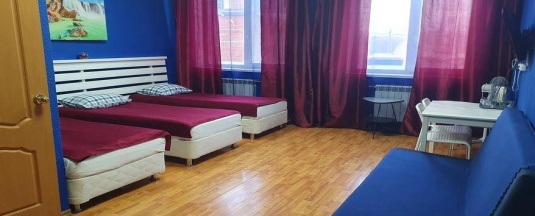 Номер стандарт с 3 односпальными кроватями в Адмирал