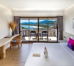 Трёхместный номер Deluxe с видом на море в Отель Orchidacea Resort