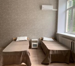 2-местный номер стандарт с 2 односпальными кроватями в Каменский hotel