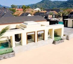 Вилла с балконом и рядом с пляжем в Pavilion Samui Pool Residence
