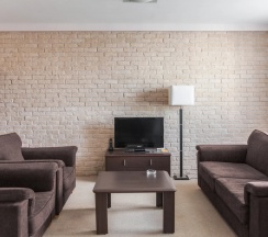 Апартаменты Superior c 1 комнатой с балконом и с красивым видом из окна в Комплекс апартаментов Комфорт