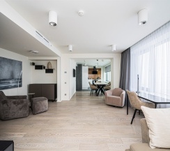 Апартаменты с 3 спальнями The Highest floors в Intermark Residence