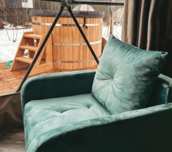 Геокупол Свидание на крыше в Вазуза Лав