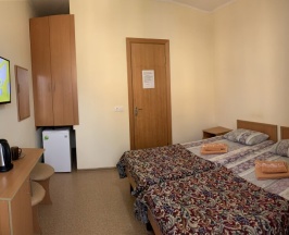 Двухместный номер Standard с балконом 2 отдельные кровати в Актай