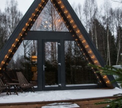 Дома A-Frame в Веденье