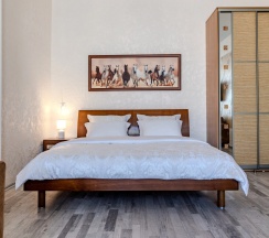 Апартаменты с 2 комнатами с балконом в Апартаменты Ladgorna на Ленина 16