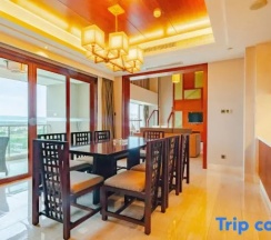 Люкс Deluxe Дуплекс с красивым видом из окна в Sanya Phoenix Waterside Gloria Resort