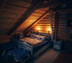 2-местный номер полулюкс с 2 односпальными кроватями (мансарда) в Чеховская дача