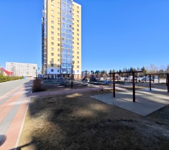 Апартаменты c 1 комнатой с балконом и с красивым видом из окна в Апартаменты Премиум