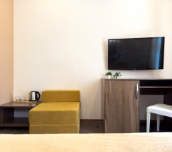 Двухместный номер Стандарт с балконом и с красивым видом из окна двуспальная кровать в Aimara