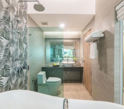 Одноместная вилла Deluxe 2 отдельные кровати в Chaba Cabana Beach Resort