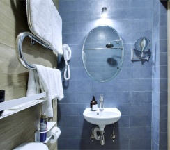 Студия с кухней с доп. кроватью и финской сауной "Леший" (сауна оплачивается отдельно) в Матросский