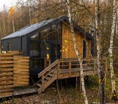 Коттедж СПА с баней в Глэмпинг