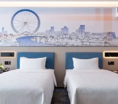 Двухместный номер Superior Deluxe (2 отдельные кровати) в Hampton by Hilton Guangzhou Jinshazhou