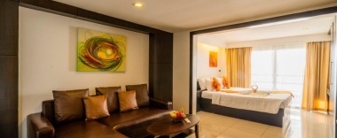 Одноместный номер Deluxe в Baywalk Residence Pattaya