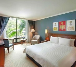 Двухместный номер двуспальная кровать в Отель Hyatt Regency Bangkok Suvarnabhumi Airport