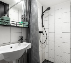 1-комнатные апартаменты студия 14-2 в Good Room Guru (Гуд Рум Гуру) на улице Земляной вал
