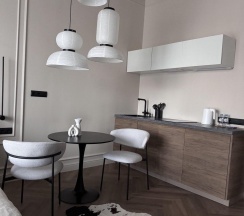 1-комнатные апартаменты студия г. СПБ, наб. Макарова, д. 58 в Docklands