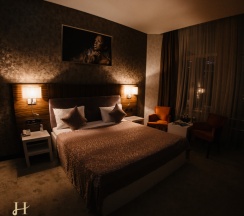 Двухместный номер Deluxe с красивым видом из окна двуспальная кровать в Al Khaleej Baku City Hotel Apartments