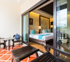 Люкс Deluxe c 1 комнатой двуспальная кровать в Dara Samui Beach Resort - Adults Only