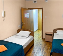 Номер стандарт с 2 односпальными кроватями в Smart Hotel KDO Краснодар